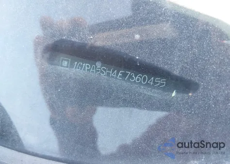 2014 Chevrolet Cruze Ls Auto z USA, uszkodzony, nr VIN 1G1PA5SH4E7360455